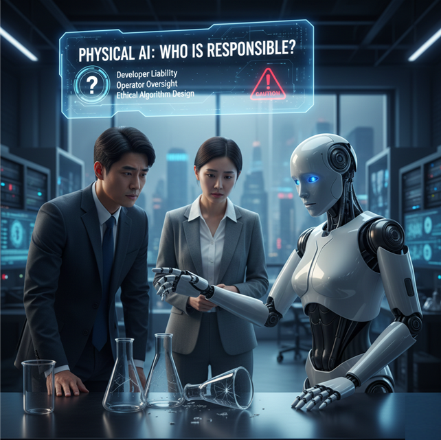 로봇이 실수하면 누가 책임지나? [피지컬 AI 시대] 인간 책임의 재조명