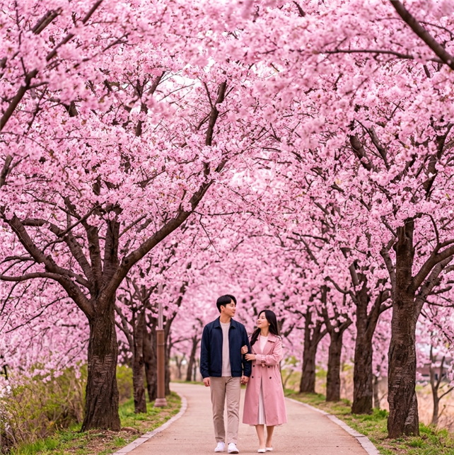 핑크빛 봄의 역습! 2026년 전국 벚꽃 개화 시기 및 명소 총정리